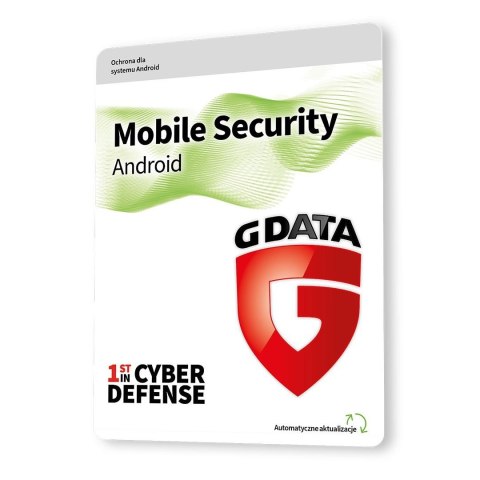 Oprogramowanie G DATA Mobile Internet Security 1DEV 1rok karta-klucz