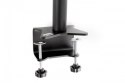 Uchwyt biurkowy Dual monitor 75x75 20KG 360ST SV06