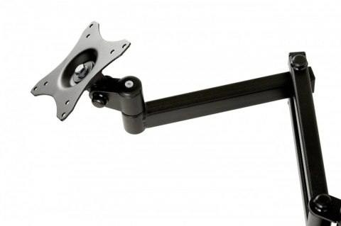 Uchwyt biurkowy Dual monitor 75x75 20KG 360ST SV06