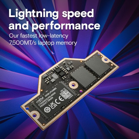 Pamięć do notebooka DDR5 LPCAMM2 32GB/7500 LPDDR5X