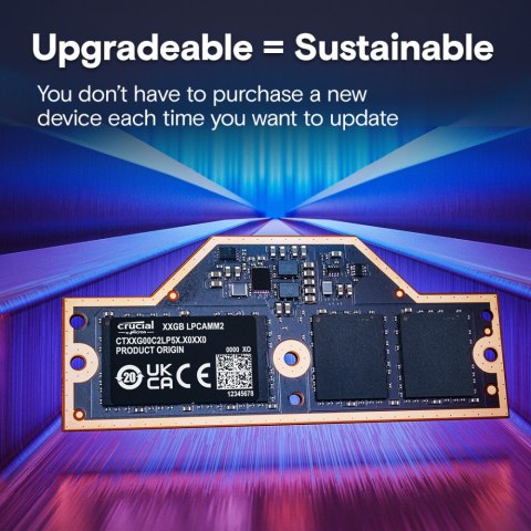 Pamięć do notebooka DDR5 LPCAMM2 32GB/7500 LPDDR5X