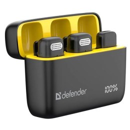 Defender, Lavalier mikrofon, TALKY-139, czarny