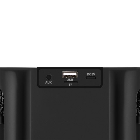 Defender głośnik VERSUZ, 15W, czarny, + 2x mikrofon