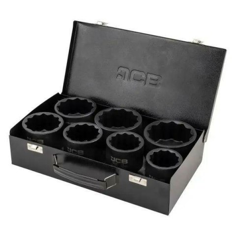 JCB NASADKI UDAROWE kpl. 7el. 1" 12-KĄT. (46-75mm)