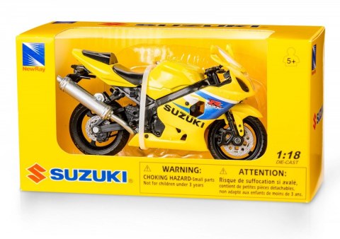 Motocykl Suzuki GSX R600 1:18