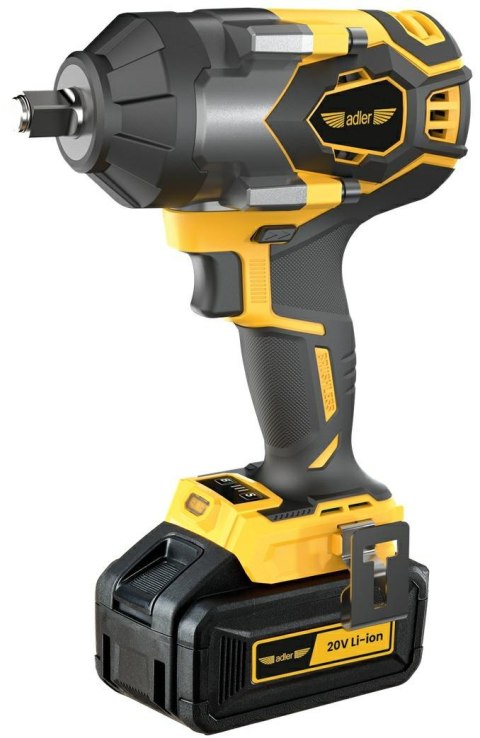 ADLER KLUCZ UDAROWY 1/2" 20V 1x4.0Ah 900Nm AKU-900K