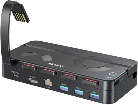 Unitek Stacja dokująca do Nintendo Switch, PD 100W, HDMI 4K, RJ-45, czytnik kart