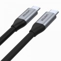 Kabel USB-C - USB-C PD 100W, 5Gbps, 4K60Hz, 2m, M/M; C14091ABK