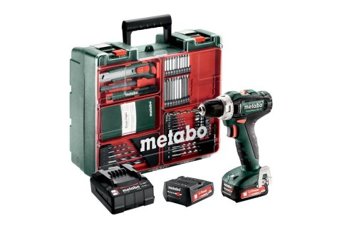 METABO.WKRĘTARKA POWERMAXX BS 12 SET 2x2,0 Ah +ACC WALIZKA