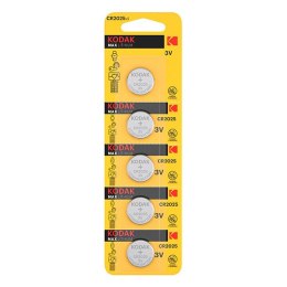 Kodak Jednorazowa litowa baterie CR2025, 5-pack