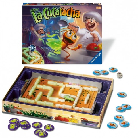 Gra La Cucaracha świecąca w ciemności