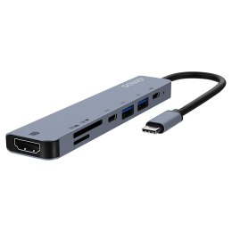 HUB USB-C 7w1 AK-82