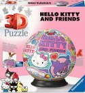 Puzzle 3D Kula 72 elementy Hello Kitty