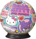 Puzzle 3D Kula 72 elementy Hello Kitty