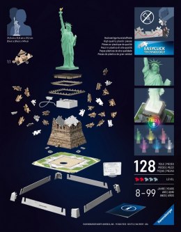 Puzzle 3D Statua Wolności