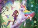 Puzzle XXL 100 elementów Akademia Jednorożców Unicorn Academy