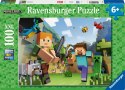 Puzzle XXL 100 elementów Minecraft