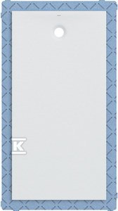 BRODZIK PROSTOKĄTNY OLONA 170X80CM BIA?