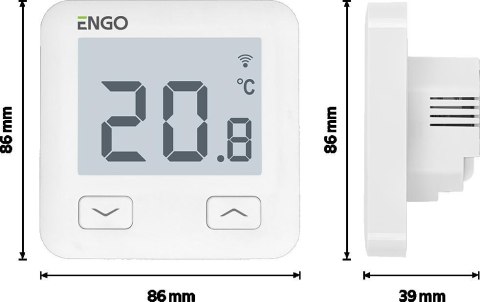ENGO Controls E10-W - Internetowy regulator temp