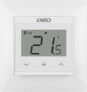 ENGO Controls E55-W - Internetowy, podtynkowy regulator temperatury do ramki 55x55, Wi-F