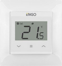ENGO Controls E55-W - Internetowy, podtynkowy regulator temperatury do ramki 55x55, Wi-F