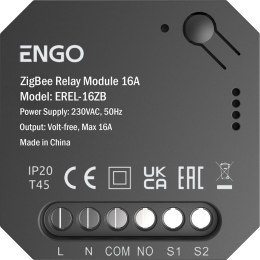 ENGO Controls EREL-16ZB - Smart Relay - Inteligentny przekaźnik ZigBee do systemu ENGO Smart