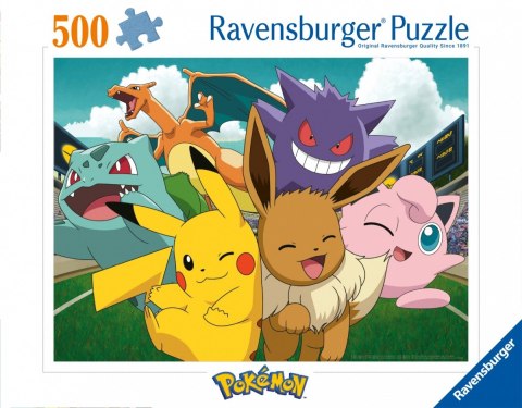 Puzzle 500 elementów Pokemon Classic