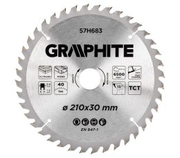 TARCZA DO PILARKI WIDIOWA 210*30MM, 40 ZĘBÓW