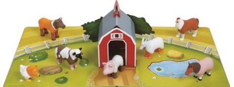 Zestaw Malblo Magnetic Mini Zwierzęta z gospodarstwa