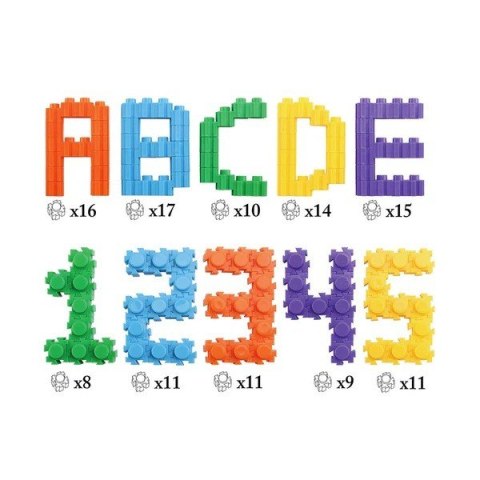 Klocki Małych Geniuszy 310 elementów