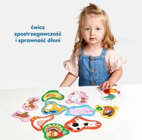 Puzzle do pary - Moje zwierzątka
