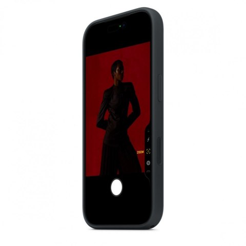 Etui silikonowe z MagSafe do iPhonea 17 Pro - czarne