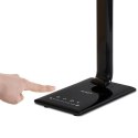 LT-T10 Black lampa biurkowa LED dotykowa | 12W | 3000-6500K | 7 poziomów ściemniania | 5 trybów świecenia