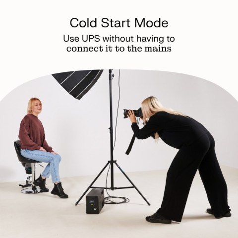 Zasilacz awaryjny UPS 600W/1000VA modyfikowana sinusoida