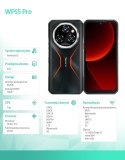 Smartfon WP55 Pro 5G 16/512GB IP69K Pomarańczowy