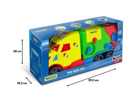 Pojazd Magic Truc Basic Śmieciarka kontener
