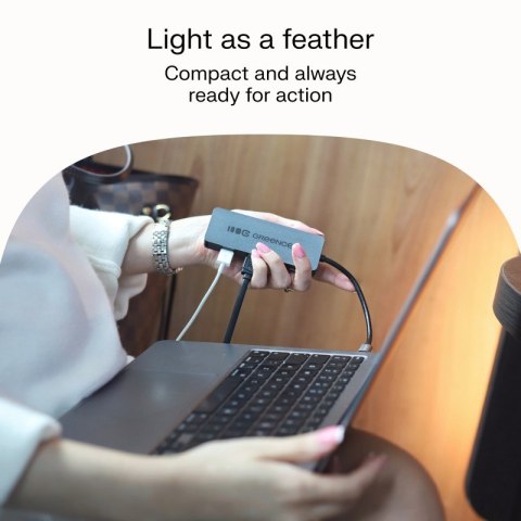 HUB USB-C Basic USB-C do 4x USB-A 3.0