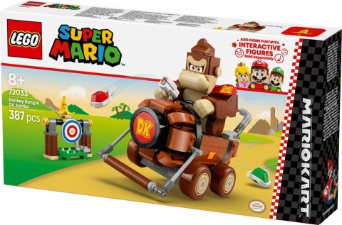 Klocki Super Mario 72033 Mario Kart - Donkey Kong i DK Jumbo