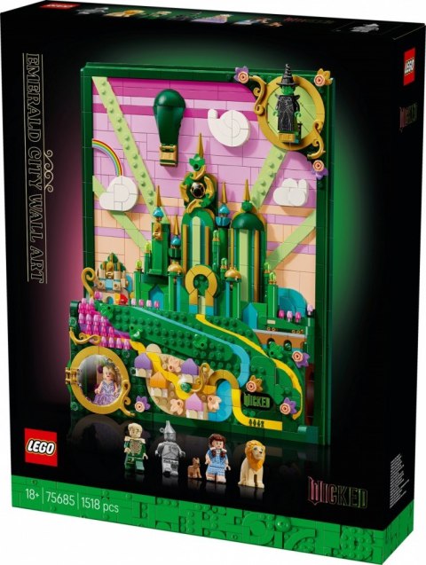 Klocki Wicked 75685 Obraz Emerald City