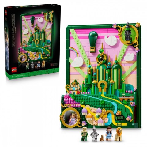 Klocki Wicked 75685 Obraz Emerald City