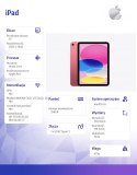 IPad WiFi 11 cali 256GB Różowy