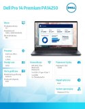 Laptop Dell Pro 14 Premium PA14250 W11P U5-238V/32GB/512GB/14.0 FHD+/Arc/FgrPr/Cams&Mic/5G WWAN+BT/BcklKb/3C/vPro/3YPS Magnesium