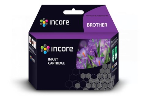 Tusz Incore do Brother LC-424M, Magenta, 11ml z chipem