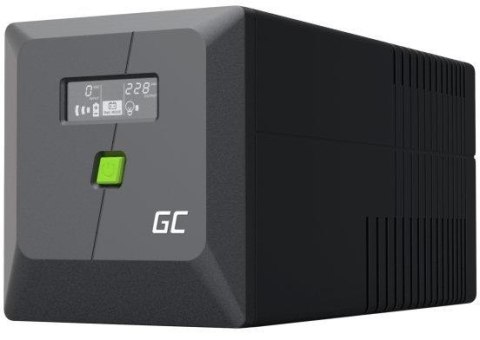 UPS ZASILACZ AWARYJNY Greencell PowerProof 750VA 480W LCD CZYSTA SINUSOIDA
