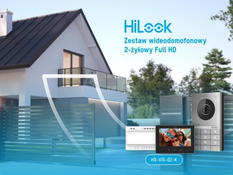 Zestaw wideodomofonowy Hilook HD-VIS-02-K(W)