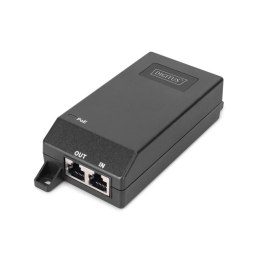 Zasilacz/Adapter PoE+ DIGITUS 802.3at aktywny max. 55V 30W 10/100/1000Mbps, transmisja do 100m