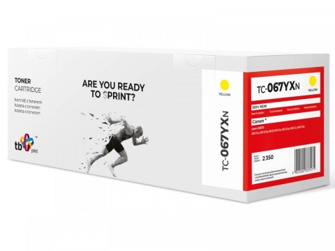 Toner do Canon MF650 TC-067YXN YE 100% nowy CRG067H
