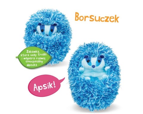 Maskotka interaktywna Kulisie Niebieski Borsuk