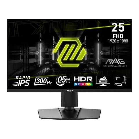 Monitor MSI 24,5" MAG 255PXF Rapid IPS FHD 300Hz 2xHDMI DP głośniki