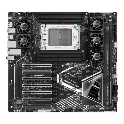 Płyta ASRock WRX90 WS EVO /WRX90/DDR5/SATA3/M.2/USB4/PCIe5.0/sTR5/EEB
